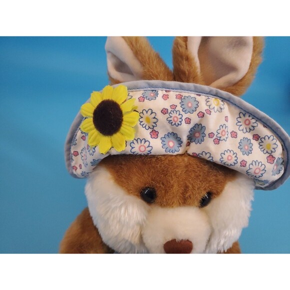 Vintage GOFFA 15" Sitting Bunny Rabbit & Honey Bee Embroidered Plush Stuffed - Picture 4 of 16